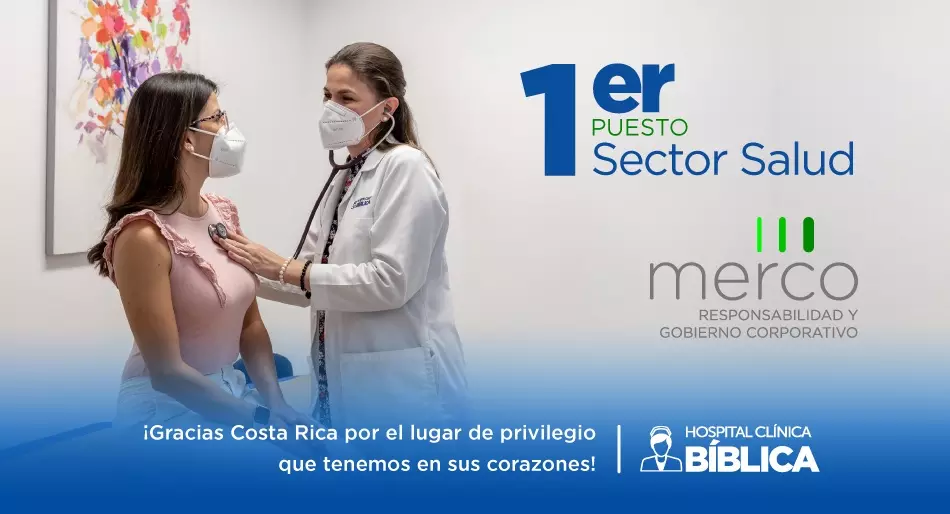 Hospital Clínica Bíblica es la empresa más responsable a nivel nacional dentro del sector salud 