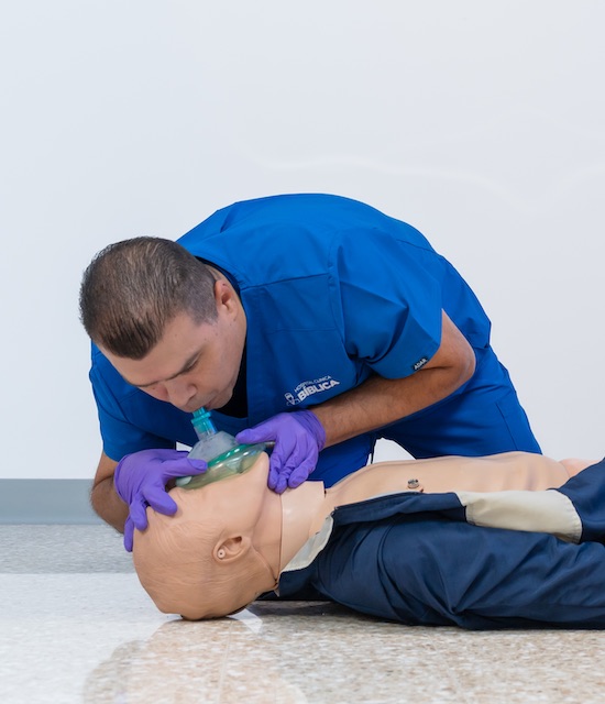 Curso de RCP Básico Online -  Hospital Clínica Bíblica